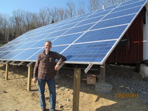 Almost finished array by Cinci Home Solar